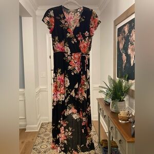 Altar'd State Pink and Cream Floral Accent